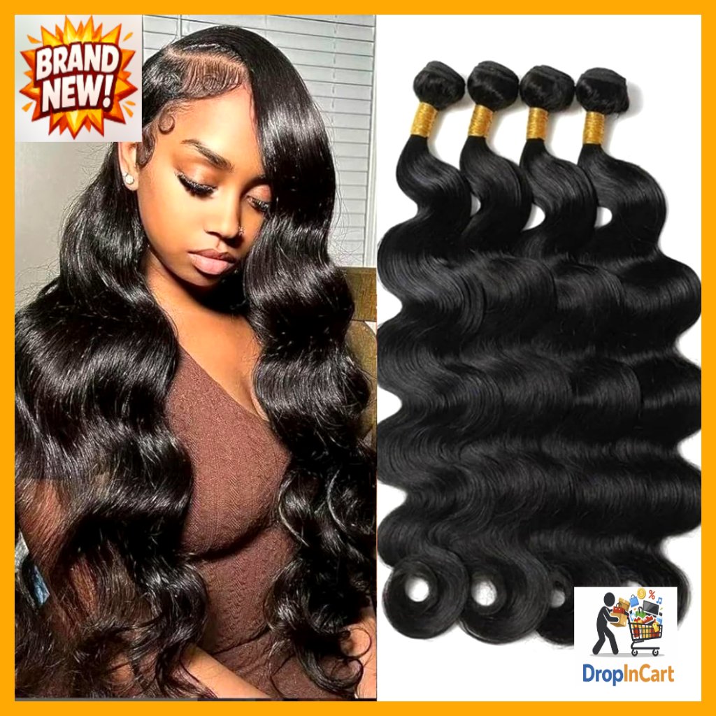 Unprocessed Brazilian Virgin Hair Bundles Body Wave Sew-In Extensions